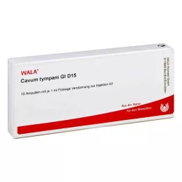 CAVUM tympani GL D 15 ampula, 10X1 ml