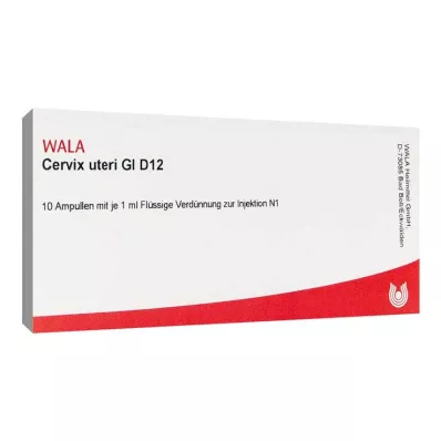 CERVIX uteri GL D 12 ampula, 10X1 ml CERVIX uteri GL D 12 ampula, 10X1 ml