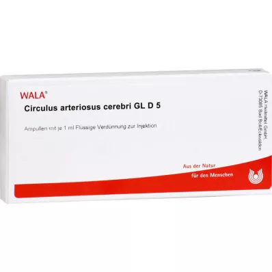 CIRCULUS arteriosus cerebri GL D 5 ampula, 10X1 ml