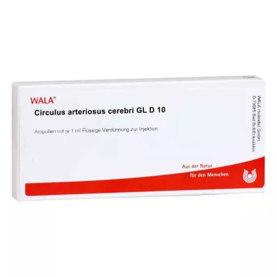 CIRCULUS arteriosus cerebri GL D 10 ampula, 10X1 ml