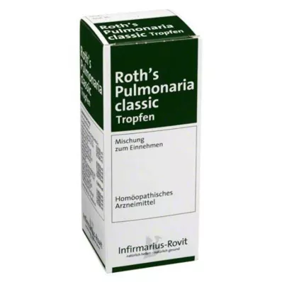 ROTHS Pulmonaria classic kapi, 100 ml