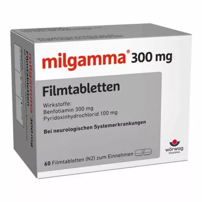 MILGAMMA 300 mg filmom obložene tablete, 60 kom MILGAMMA 300 mg filmom obložene tablete, 60 kom