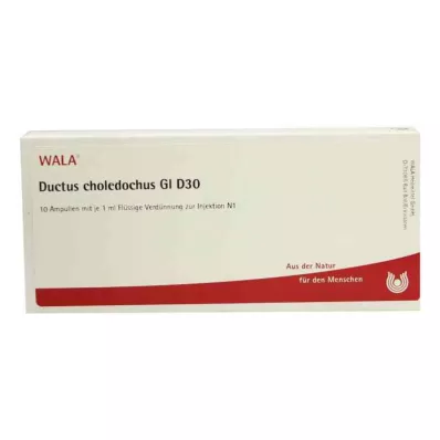 DUCTUS CHOLEDOCHUS GL D 30 ampula, 10X1 ml