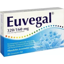 EUVEGAL 320 mg/160 mg filmom obložene tablete, 25 kom