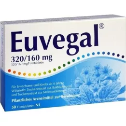 EUVEGAL 320 mg/160 mg filmom obložene tablete, 50 kom