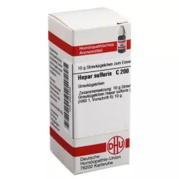 HEPAR SULFURIS C 200 globule, 10 g