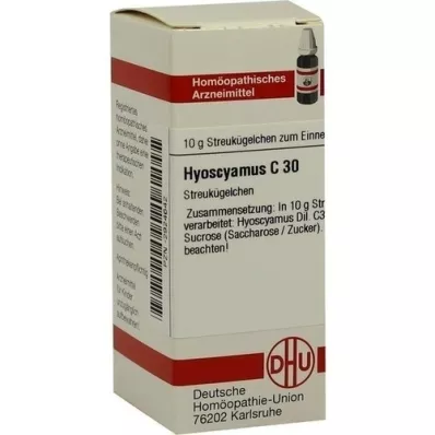 HYOSCYAMUS C 30 globula, 10 g