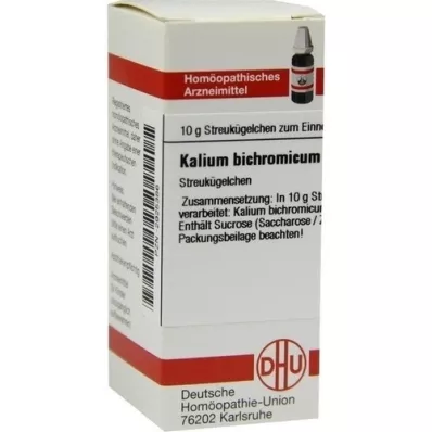 KALIUM BICHROMICUM D 30 globula, 10 g