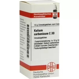 KALIUM CARBONICUM C 30 globula, 10 g