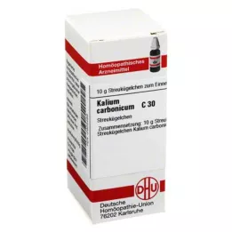 KALIUM CARBONICUM C 30 globula, 10 g