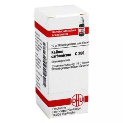 KALIUM CARBONICUM C 200 globule, 10 g KALIUM CARBONICUM C 200 globule, 10 g