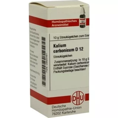 KALIUM CARBONICUM D 12 globula, 10 g