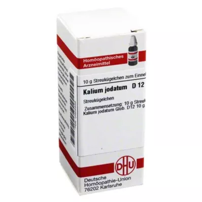 KALIUM JODATUM D 12 globula, 10 g