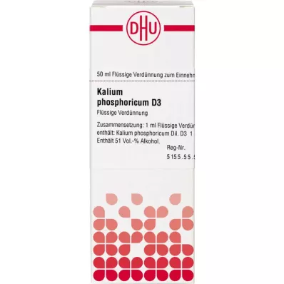 KALIUM PHOSPHORICUM D 3 Razrjeđenje, 50 ml