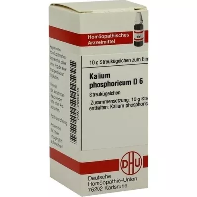 KALIUM PHOSPHORICUM D 6 globula, 10 g