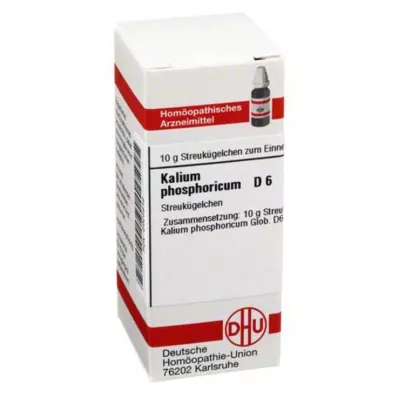 KALIUM PHOSPHORICUM D 6 globula, 10 g