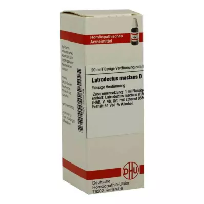 LATRODECTUS mactans D 12 Razrjeđenje, 20 ml