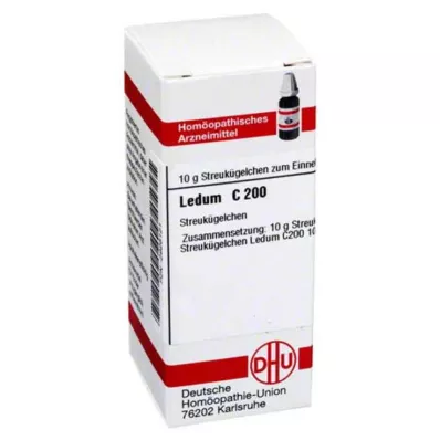 LEDUM C 200 globule, 10 g