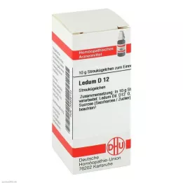LEDUM D 12 globula, 10 g