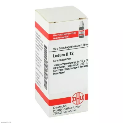 LEDUM D 12 globula, 10 g
