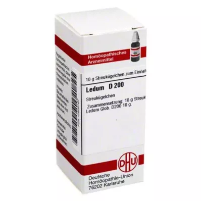 LEDUM D 200 globula, 10 g