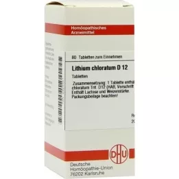 LITHIUM CHLORATUM D 12 tableta, 80 kom