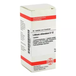 LITHIUM CHLORATUM D 12 tableta, 80 kom