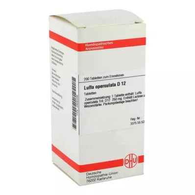 LUFFA OPERCULATA D 12 tableta, 200 kom LUFFA OPERCULATA D 12 tableta, 200 kom