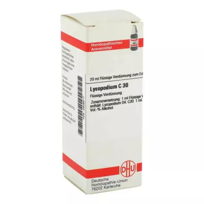 LYCOPODIUM C 30 razrjeđenje, 20 ml