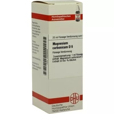 MAGNESIUM CARBONICUM D 6 Razrjeđenje, 20 ml