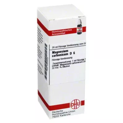 MAGNESIUM CARBONICUM D 6 Razrjeđenje, 20 ml