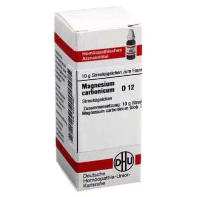 MAGNESIUM CARBONICUM D 12 globula, 10 g