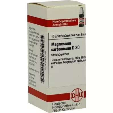 MAGNESIUM CARBONICUM D 30 globula, 10 g