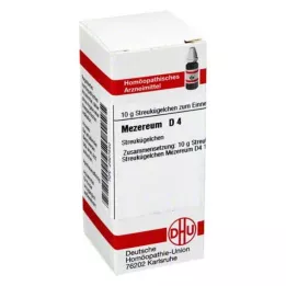 MEZEREUM D 4 globule, 10 g
