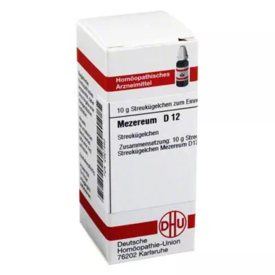 MEZEREUM D 12 globula, 10 g