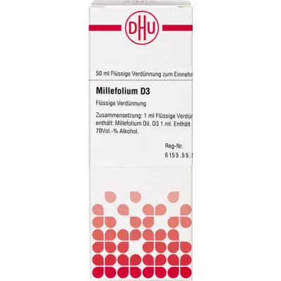 MILLEFOLIUM D 3 Razrjeđenje, 50 ml