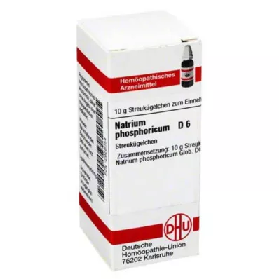 NATRIUM PHOSPHORICUM D 6 globula, 10 g NATRIUM PHOSPHORICUM D 6 globula, 10 g