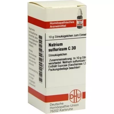 NATRIUM SULFURICUM C 30 globula, 10 g