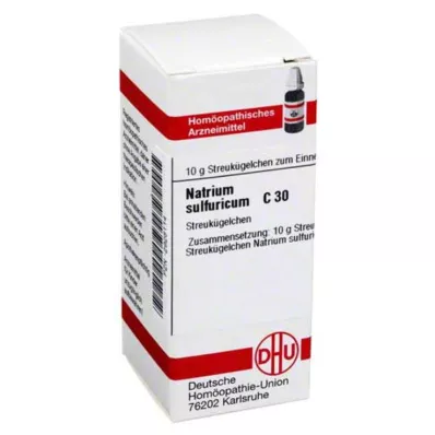NATRIUM SULFURICUM C 30 globula, 10 g