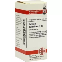 NATRIUM SULFURICUM D 12 globula, 10 g