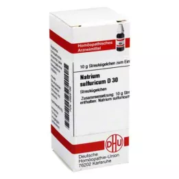 NATRIUM SULFURICUM D 30 globula, 10 g