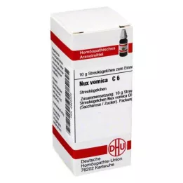 NUX VOMICA C 6 globula, 10 g