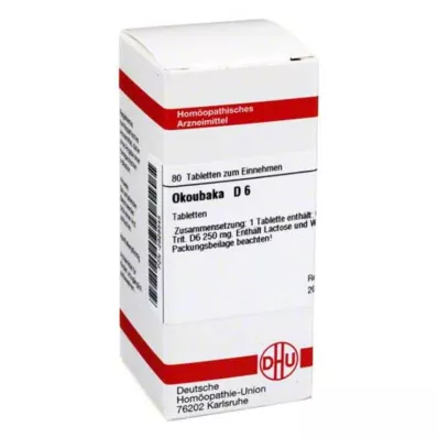 OKOUBAKA D 6 tableta, 80 kom
