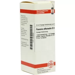 PAEONIA OFFICINALIS D 3 razrjeđenje, 20 ml