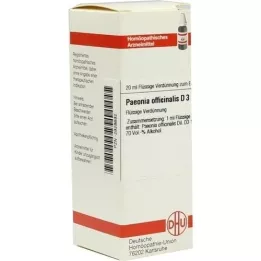 PAEONIA OFFICINALIS D 3 razrjeđenje, 20 ml