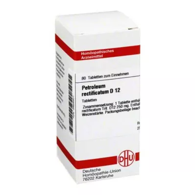 PETROLEUM RECTIFICATUM D 12 tableta, 80 kom