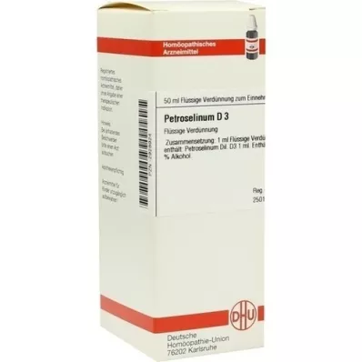 PETROSELINUM D 3 Razrjeđenje, 50 ml