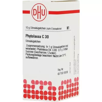 PHYTOLACCA C 30 globula, 10 g