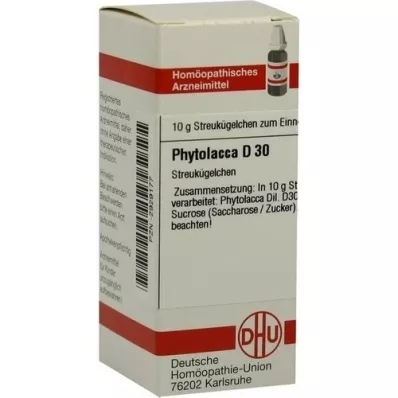 PHYTOLACCA D 30 globula, 10 g