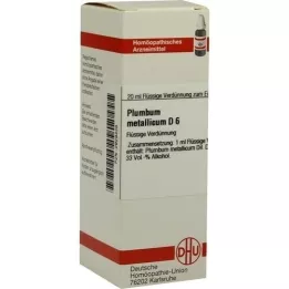 PLUMBUM METALLICUM D 6 Razrjeđenje, 20 ml